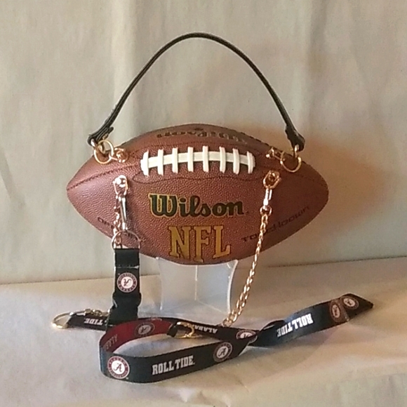 Handmade Football Purse Ncaa College Teams